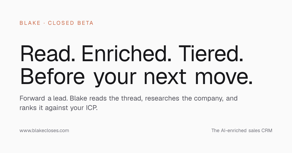 Why I built my own CRM